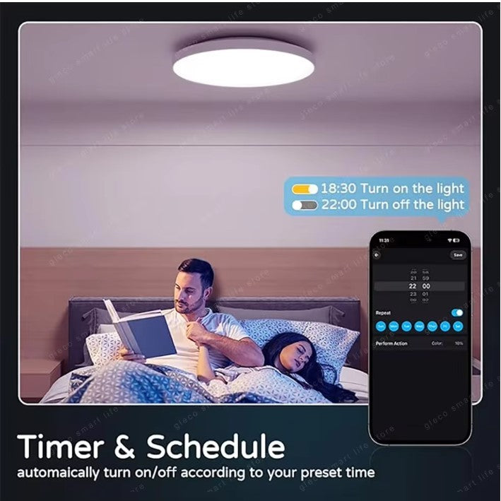 Dimming Led Ceiling Light With Remote Control RGB Modern Ceiling Lamp Living Room Lights Bedroom lamps Home Lighting